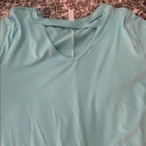 Oversized shirt dress